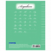 Тетрадь 18 л. BRAUBERG ЭКО "5-КА", линия, обложка картон 170 г/м2, ЗЕЛЕНАЯ, 402989
