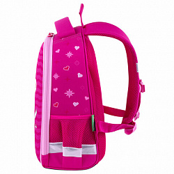 Ранец BRAUBERG KIDS START, 1 отделение, 2 кармана, "Девочка-аниме", 35х26х13 см, 272094