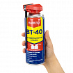 Смазка универсальная проникающая BT-40 (аналог WD-40) 450 мл, УМНЫЙ РАСПЫЛИТЕЛЬ, RABBITEX (РАББИТЕКС), 700298