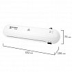 Ламинатор BRAUBERG ULTRA PM235W, БЕЛЫЙ, формат A4, толщина пленки 60-150 мкм, скорость 30 см/мин, 532184