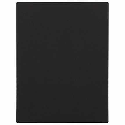 Холст на подрамнике черный BRAUBERG ART CLASSIC, 50х60см, 380 г/м, хлопок, мелкое зерно, 191652