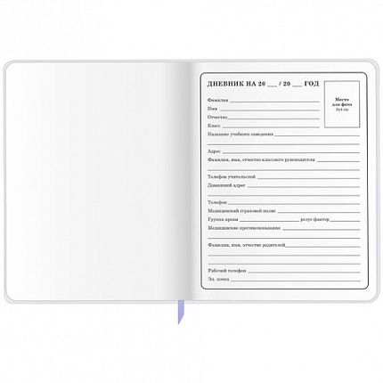 Дневник 1-4 класс 48 л., кожзам (гибкая), печать, фольга, ЮНЛАНДИЯ, "Ёжики", 106217