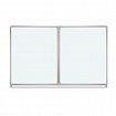 Доска магнитно-маркерная 3-х элементная 100х150/300 см, 5 рабочих поверхностей, белая, BRAUBERG, 231708