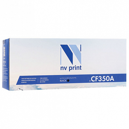 Картридж лазерный NV PRINT (NV-CF350A) для HP LJ M176n/ M177fw, черный, ресурс 1300 страниц