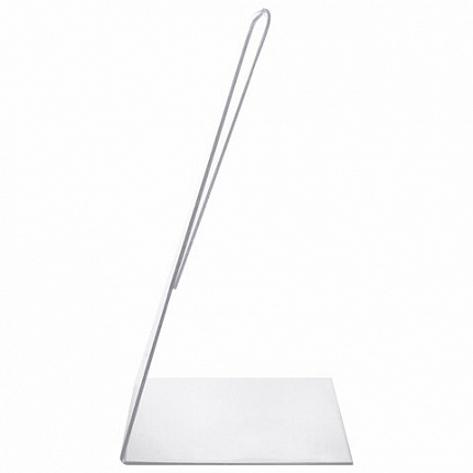 Держатели для ценников, 80х60 мм, КОМПЛЕКТ 20 шт., ПЭТ, 0,5 мм, BRAUBERG, 291277