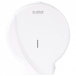 Диспенсер для туалетной бумаги LAIMA PROFESSIONAL ORIGINAL (Система T1), БОЛЬШОЙ, белый, ABS-пластик, 605768