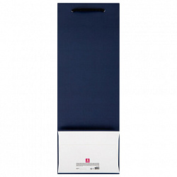 Пакет подарочный (1 шт.) новогодний, 13x9x36 см, "Bottle #2", голография, ассорти, ЗОЛОТАЯ СКАЗКА, 592429