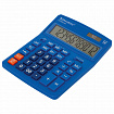 Калькулятор настольный BRAUBERG EXTRA-12-BU (206x155 мм), 12 разрядов, двойное питание, СИНИЙ, 250482