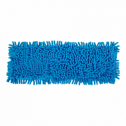 Насадка МОП КОМПЛЕКТ 4 шт., УНИВЕРСАЛЬНАЯ для швабр 38-42 см (ТИП К), микрофибра букли/синель, LAIMA, 607460