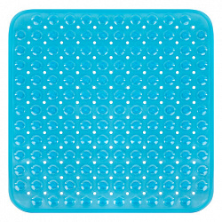 Коврик для ванны/душевой противоскользящий 54х54 см, "Полусферы", прозрачный, ПВХ, PRIMILA (ПРИМИЛА), 700369