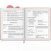Дневник 1-4 класс 48 л., кожзам (твердая с поролоном), фигурный край, ЮНЛАНДИЯ, "Котик", 106934