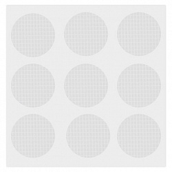 Клеевые кружки двусторонние, диаметр 22 мм, акриловая основа, 36 шт., BRAUBERG, 608776