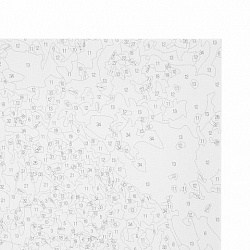 Картина по номерам 40x50 см, ОСТРОВ СОКРОВИЩ "Город у моря", на подрамнике, акрил, кисти, 663271