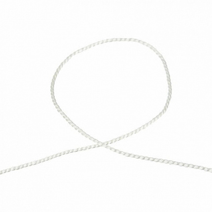 Нить лавсановая для прошивки, БЕЛАЯ диаметр 1 мм, 1000 м, ЛШ 210, BRAUBERG ORIGINAL, 608921