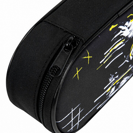 Пенал-футляр BRAUBERG, 1 отделение, органайзер, полиэстер, 22x9х5 см, "Watch out", 273567