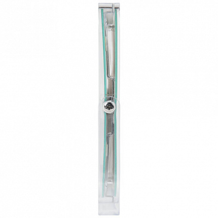 Зеркало настольное BRABIX, 19х16 см, двустороннее, с увеличением, прозрачная рамка, 607423