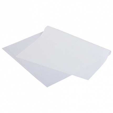 Бумага для выпечки силиконизированная в листах 40х60 см КОМПЛЕКТ 500 штук, цвет белый, LAIMA, CH, 609591