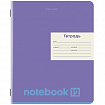 Тетрадь 12 л. BRAUBERG линия, обложка картон, МОНОХРОМ, 107283