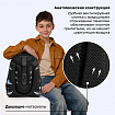 Ранец BRAUBERG SHINY, 2 отделения, с брелоком, "Опасный паук", СВЕТЯЩИЙСЯ РИСУНОК, 38х28х14 см, 274425