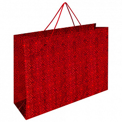 Пакет подарочный (1 шт.) 53x16x38 см, "BIG SIZE", голография, ассорти 3 цвета, ЗОЛОТАЯ СКАЗКА, 609730