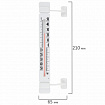 Термометр оконный, "ЛИПУЧКА", диапазон измерения: от -50 до +50 °C, ПТЗ, ТБ-223