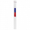 Флаг России ручной 30х45 см, без герба, с флагштоком, BRAUBERG/STAFF, 550182
