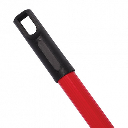 Черенок рукоятка для инвентаря 120 см, еврорезьба, металлопластик 0,3 мм, LAIMA "СТАНДАРТ" (ИТАЛИЯ), 605238