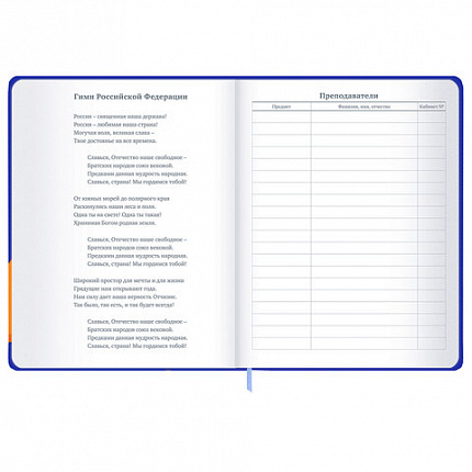 Дневник 1-11 класс 48 л., твердый, BRAUBERG, матовая ламинация, резинка, закладка-ляссе, с подсказом, "Гусь", 107237