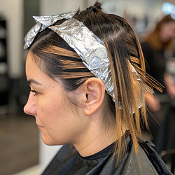 Фольга парикмахерская 12 см х 100 м, 14 мкм, САЯНСКАЯ ФОЛЬГА в пленке, SAYANA 100-14-Пх15