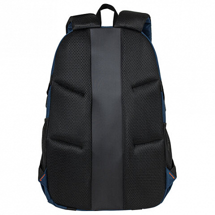 Рюкзак BRAUBERG DELTA универсальный, 2 отделения, с отделением для ноутбука, "Mercury", синий, 49х34х15 см, 226348