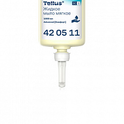 Картридж с жидким мылом одноразовый Tellus/TORK (Система S1) Advanced, 1 л, мягкое, 420511