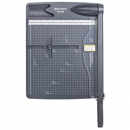 Резак сабельный BRAUBERG KATANA TSP-430, А4, на 30 л., длина реза 300 мм, пластиковое основание, 532983