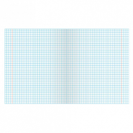 Тетрадь ЗЕЛЁНАЯ обложка 24 л., клетка с полями, офсет, "ПЗБМ", 19858