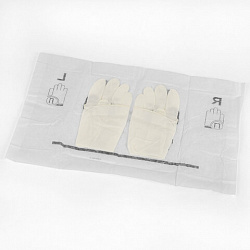 Перчатки латексные стерильные хирургические, КОМПЛЕКТ 50 пар (100 штук), Германия, размер 8, М (средний), SFM