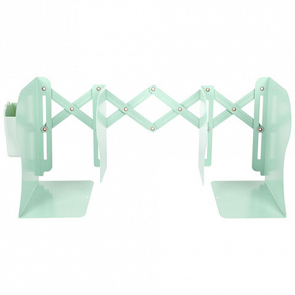 Подставка-держатель для книг и учебников BRAUBERG KIDS "Dino", с органайзером, раздвижная, металлическая, 238067