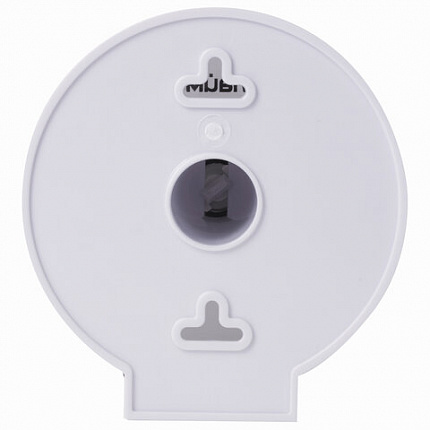 Диспенсер для бытовой туалетной бумаги LAIMA, КРУГЛЫЙ, тонированный серый, 605046