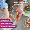 Набор для создания бижутерии и украшений BEADS SET, 200 элементов, 10 видов, пастель, BRAUBERG KIDS, 664693
