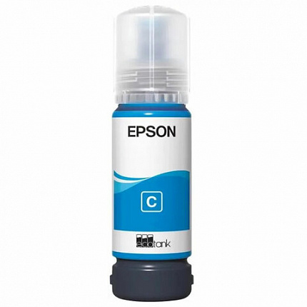 Чернила EPSON 108 (C13T09C24A) для СНПЧ EPSON L8050 /L8100 /L18050, голубые, ОРИГИНАЛЬНЫЕ