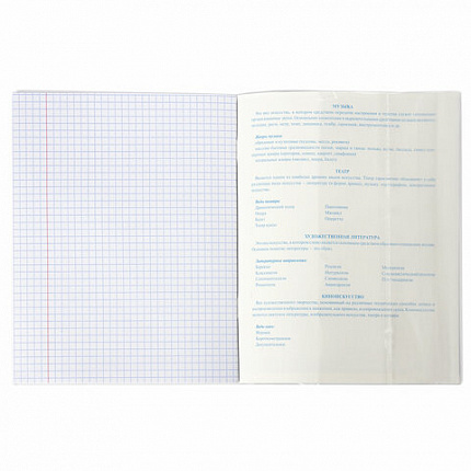 Обложка ПП 210х380 мм для тетрадей и дневников, ПИФАГОР, универсальная, КЛЕЙКИЙ КРАЙ, 80 мкм, штрих-код, 229342