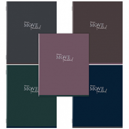 Тетрадь А5, 96 л., STAFF, скоба, клетка, офсет №2 ЭКОНОМ, обложка картон, Ассорти, 405631