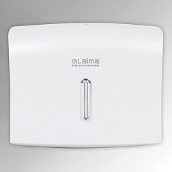 Диспенсер для полотенец LAIMA PROFESSIONAL BASIC (Система H2), Z-сложения, белый, ABS, 605049