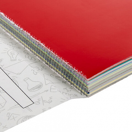 Картон цветной А4 МЕЛОВАННЫЙ EXTRA, 48 листов 12 цветов, склейка, BRAUBERG, 200х290 мм, 113552