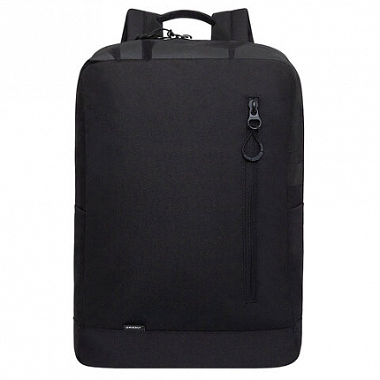 Рюкзак GRIZZLY, карман-антивор, "TOTAL BLACK", 42х28х12 см, RQL-513-2/3