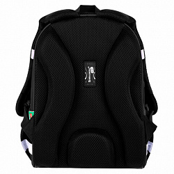 Ранец BRAUBERG KIDS START, 1 отделение, 2 кармана, "Темная машина", 35х26х13 см, 273151