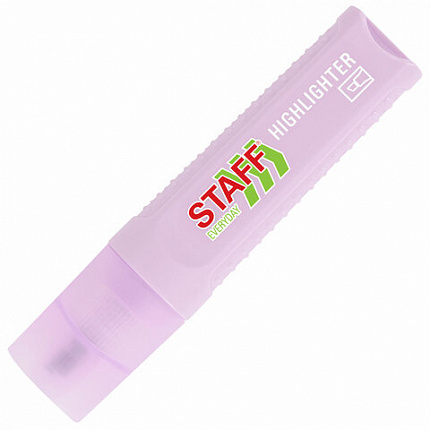 Набор текстовыделителей 12 ЦВЕТОВ, STAFF EVERYDAY HL-707, 6 неоновых цветов + 6 пастельных цветов, линия 1-5 мм, скошен. наконечник, 152552