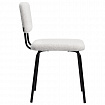 Стулья BRABIX "Ideal CF-080", КОМПЛЕКТ 4 шт., черный каркас, букле белый, 533254