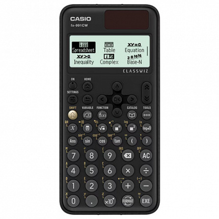Калькулятор инженерный CASIO FX-991CW-W-ET-V (16,2х7,7х1,1 см), 10+2 разряда, 540 функции