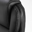 Кресло офисное BRABIX PREMIUM "Rest EX-555", пружинный блок, экокожа, черное, 531938
