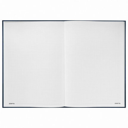 Блокнот БОЛЬШОЙ ФОРМАТ (205х290 мм) А4, 128 л., твердый, клетка, STAFF, "Good Idea", 114406