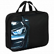 Папка на молнии с ручками BRAUBERG KIDS А4, 1 отделение, полиэстер, 80 мм, "Dark car", 273315